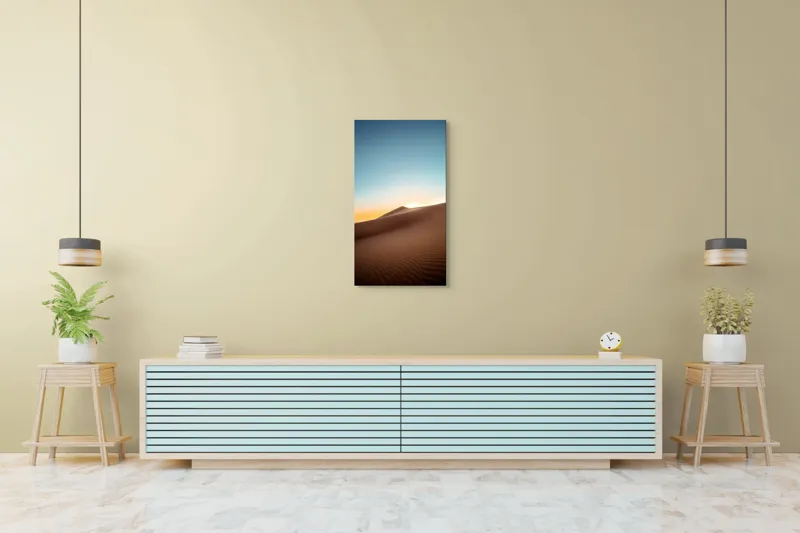Tablou Canvas, "Dune infinite sub cer senin", 50 x 90 cm – poza 6