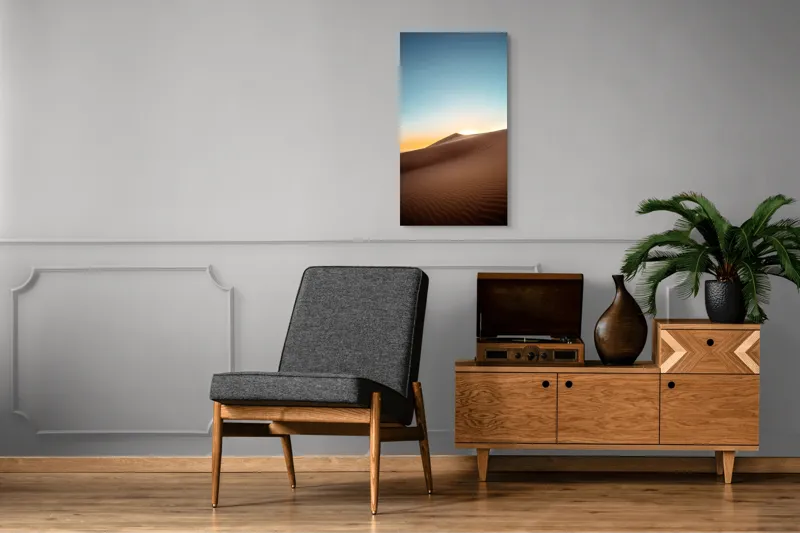 Tablou Canvas, "Dune infinite sub cer senin", 50 x 90 cm – poza 8