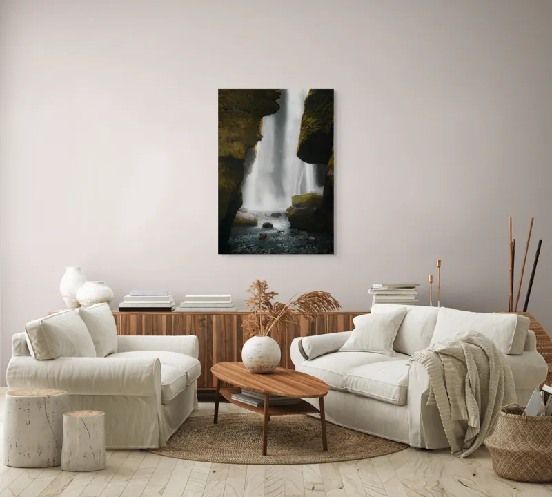 Tablou Canvas Vrăjitorie de Apă și Piatra, 70 x 100 cm – poza 4