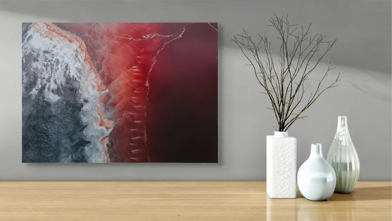 Tablou Canvas Fluviul Cromatic al Viselor Născute, 70 x 50 cm – poza 3