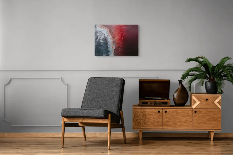 Tablou Canvas Fluviul Cromatic al Viselor Născute, 70 x 50 cm – poza 4