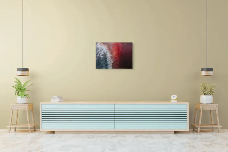 Tablou Canvas Fluviul Cromatic al Viselor Născute, 70 x 50 cm – poza 7