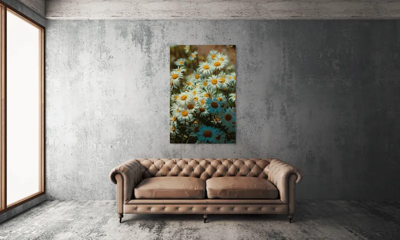 Tablou Canvas, "Poiana viselor sub soare blând", 100 x 150 cm – poza 6