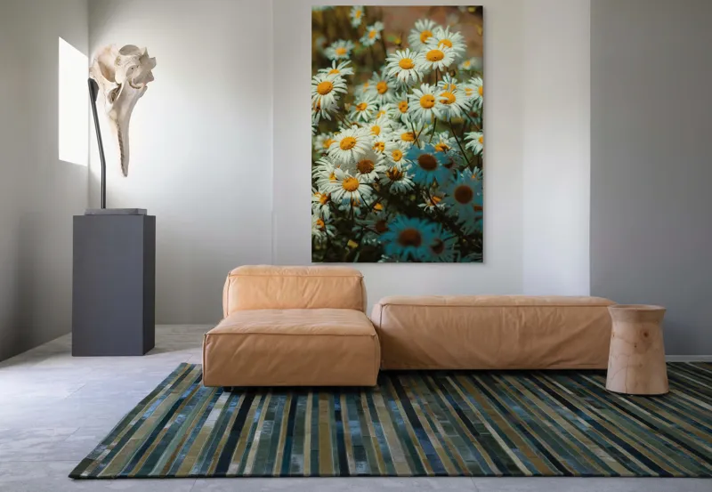 Tablou Canvas, "Poiana viselor sub soare blând", 100 x 150 cm – poza 7