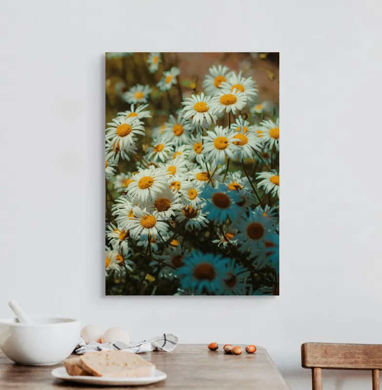 Tablou Canvas, "Poiana viselor sub soare blând", 50 x 70 cm