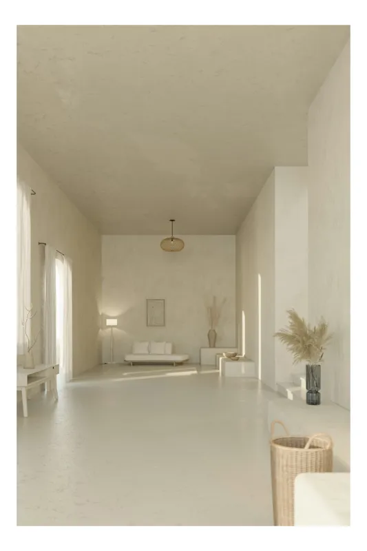 Tablou Canvas Stil Nordic Lumina Calmă Minimalism, 26 x 39 cm