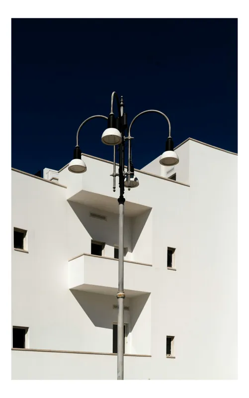 Lumină exterioră stil geometrică pentru față, 26 x 39 cm