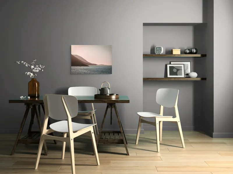 Tablou Canvas pe tema orizontului marin liniștit, 70 x 50 cm – poza 5
