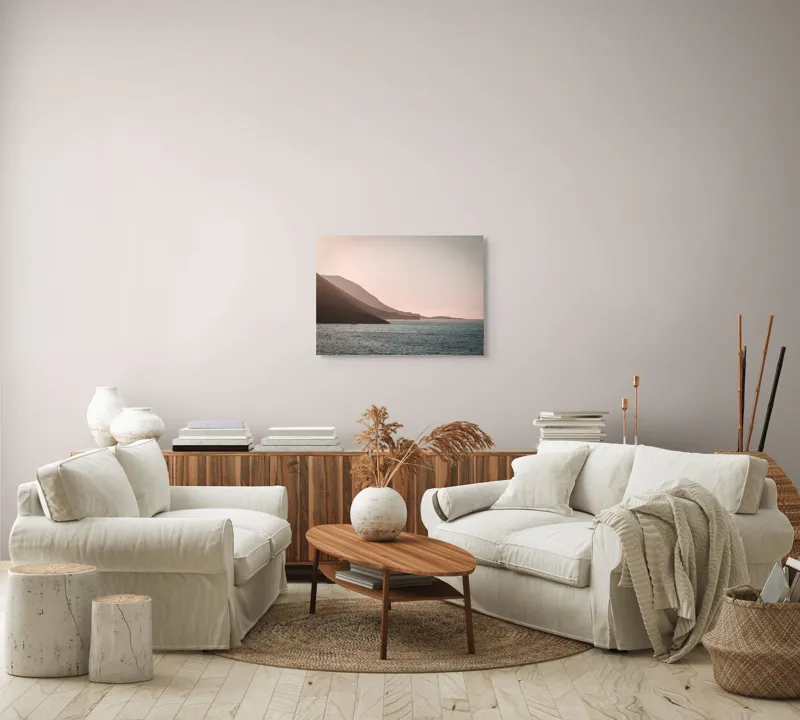 Tablou Canvas pe tema orizontului marin liniștit, 70 x 50 cm – poza 6