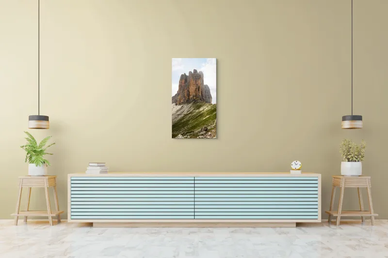 Tablou Canvas Colosul Păcii Între Munți și Cer, 50 x 90 cm – poza 6