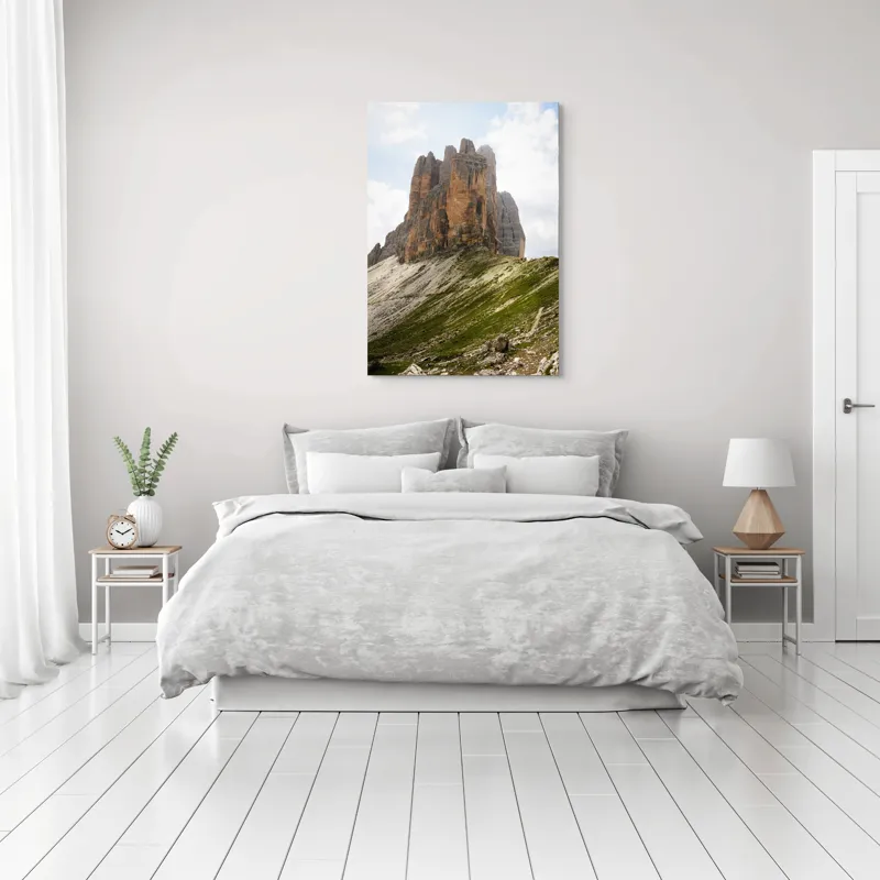 Tablou Canvas Colosul Păcii Între Munți și Cer, 70 x 100 cm – poza 3
