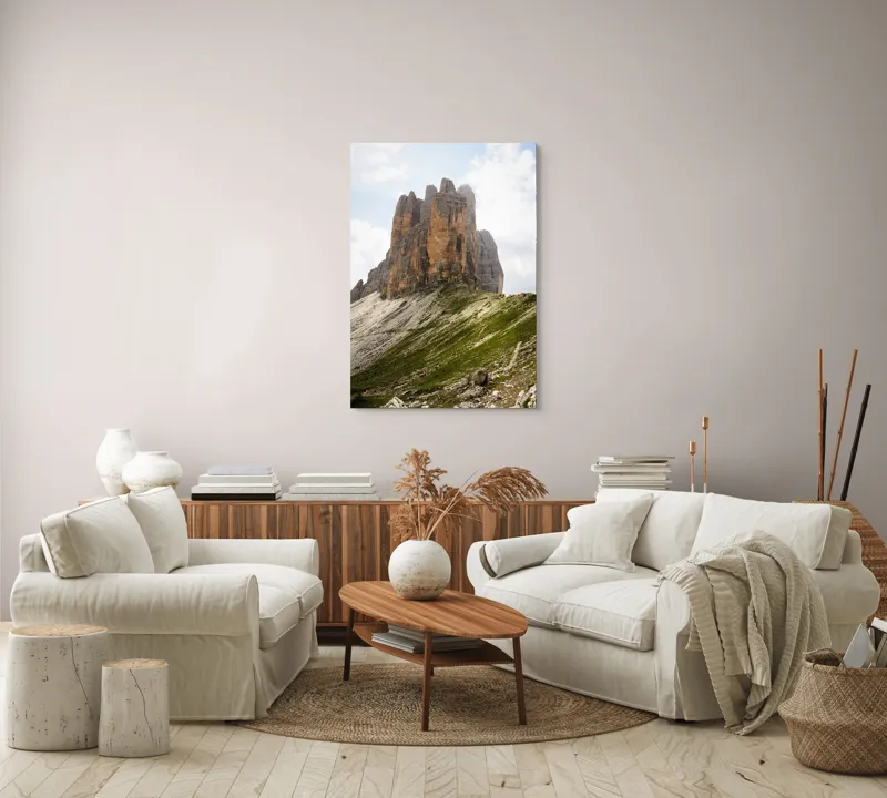 Tablou Canvas Colosul Păcii Între Munți și Cer, 70 x 100 cm – poza 4