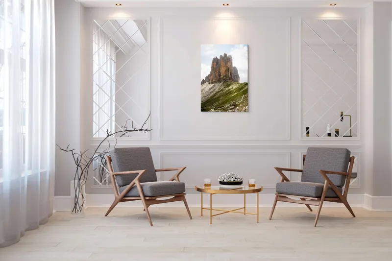 Tablou Canvas Colosul Păcii Între Munți și Cer, 70 x 100 cm – poza 8