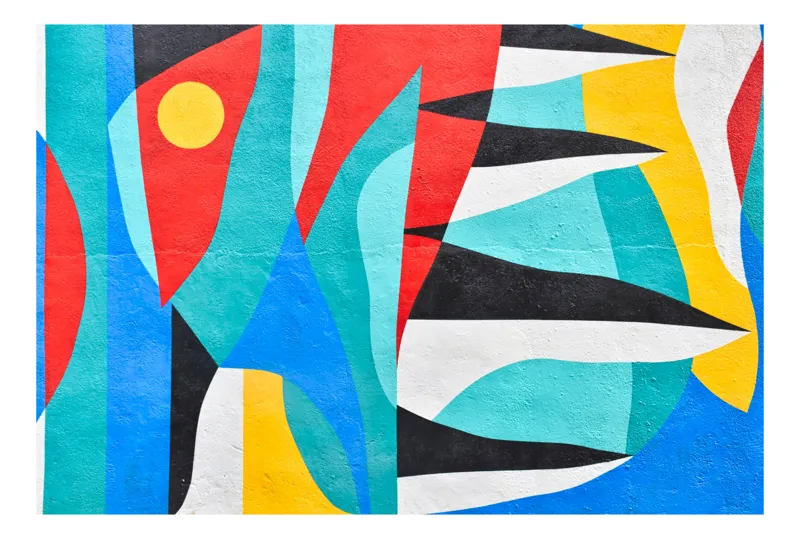 Tablou Canvas Abstract Multicolor - Artă Contemporană Vibrantă, 150 x 100 cm