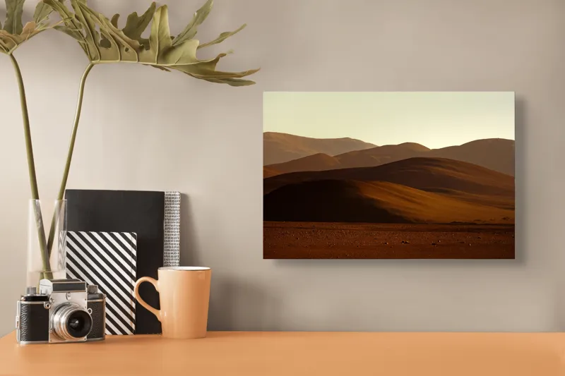 Tablou Canvas pe tema Dunelor deșertice, 39 x 26 cm