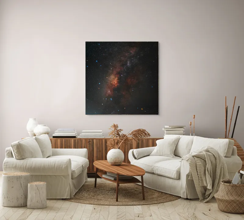 Tablou Canvas Splendoarea Misterioasă a Cerului Înstelat, 100 x 100 cm – poza 3