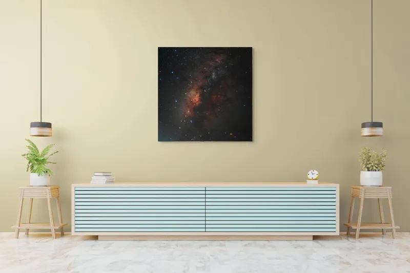 Tablou Canvas Splendoarea Misterioasă a Cerului Înstelat, 100 x 100 cm – poza 5