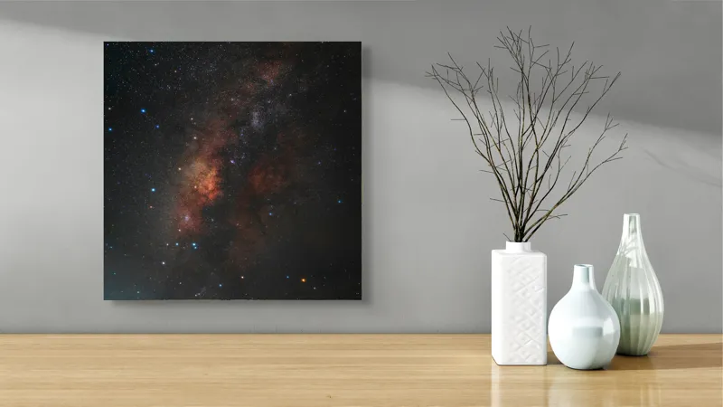 Tablou Canvas Splendoarea Misterioasă a Cerului Înstelat, 50 x 50 cm – poza 3
