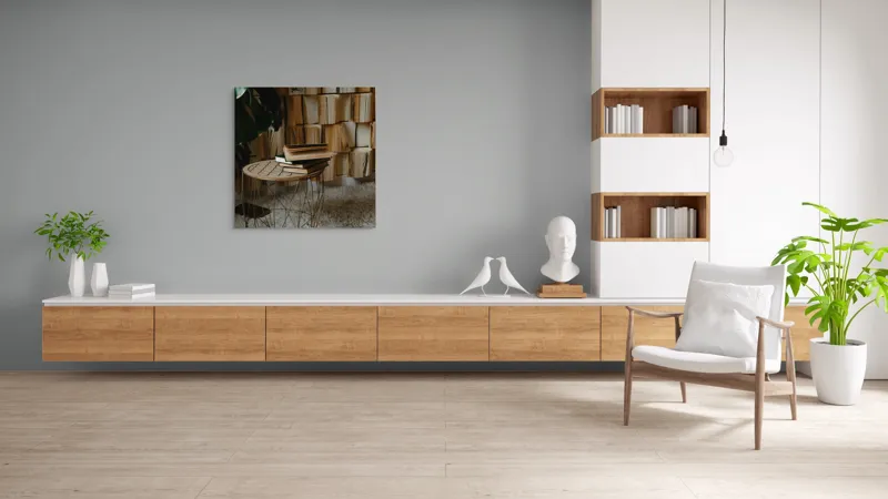 Tablou Canvas, "Odaia cu povești nerostite ale vremii", 100 x 100 cm – poza 8