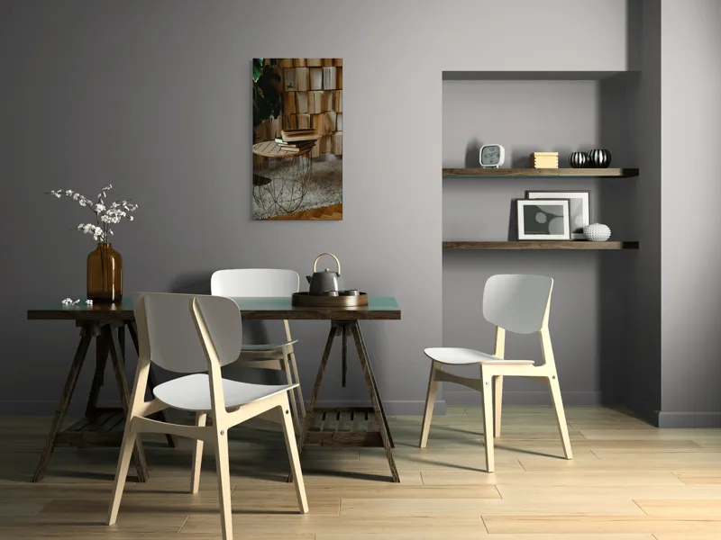 Tablou Canvas, "Odaia cu povești nerostite ale vremii", 50 x 90 cm – poza 4