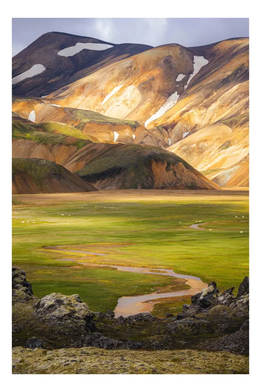 Tablou Canvas pe Valuri Naturale Colorate, 100 x 100 cm