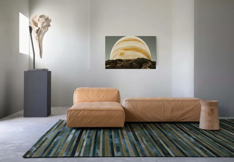 Tablou Canvas Jupiter răsărind deasupra munților străvechi, 90 x 50 cm – poza 8