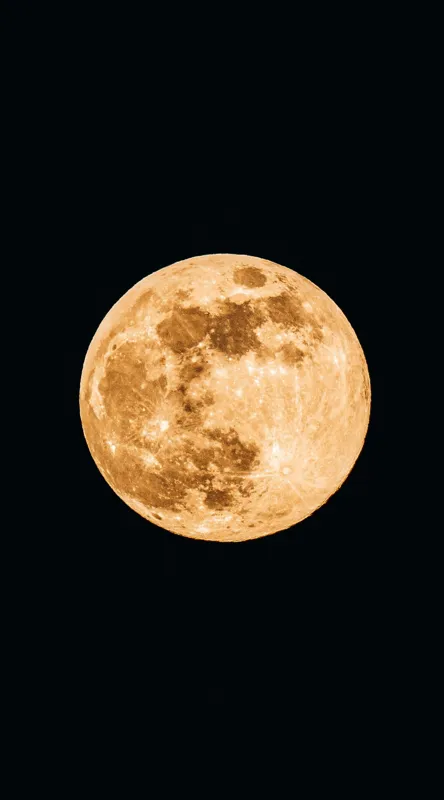 Tablou Canvas, "Luna de chihlimbar strălucitor", 50 x 90 cm – poza 2