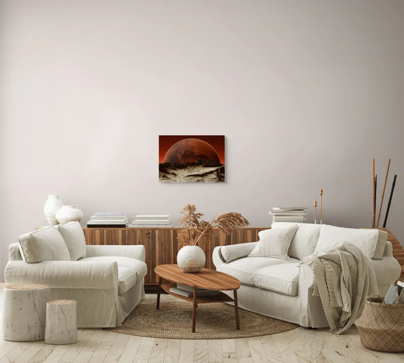 Tablou Canvas Peisaje Martiene Vârtejul Dimineții, 54 x 39 cm – poza 5