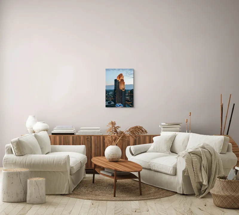 Tablou Canvas pe tema Strălucirii Urbane Moderne, 39 x 54 cm – poza 5