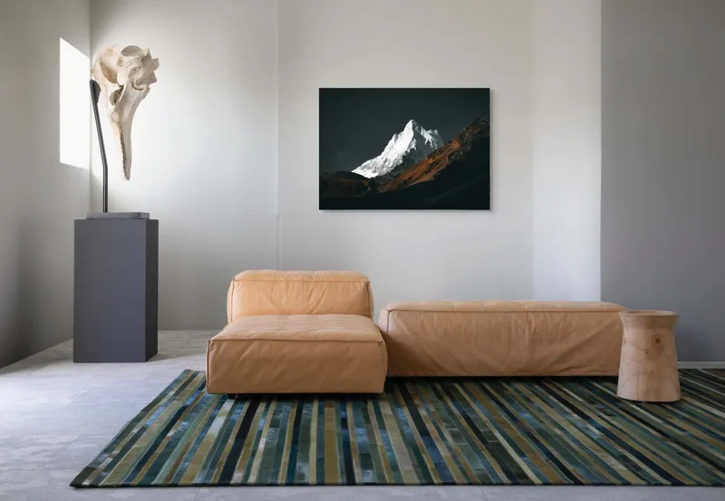 Tablou Canvas, "Măreția Tăcută a Zării Înghețate", 100 x 70 cm – poza 7