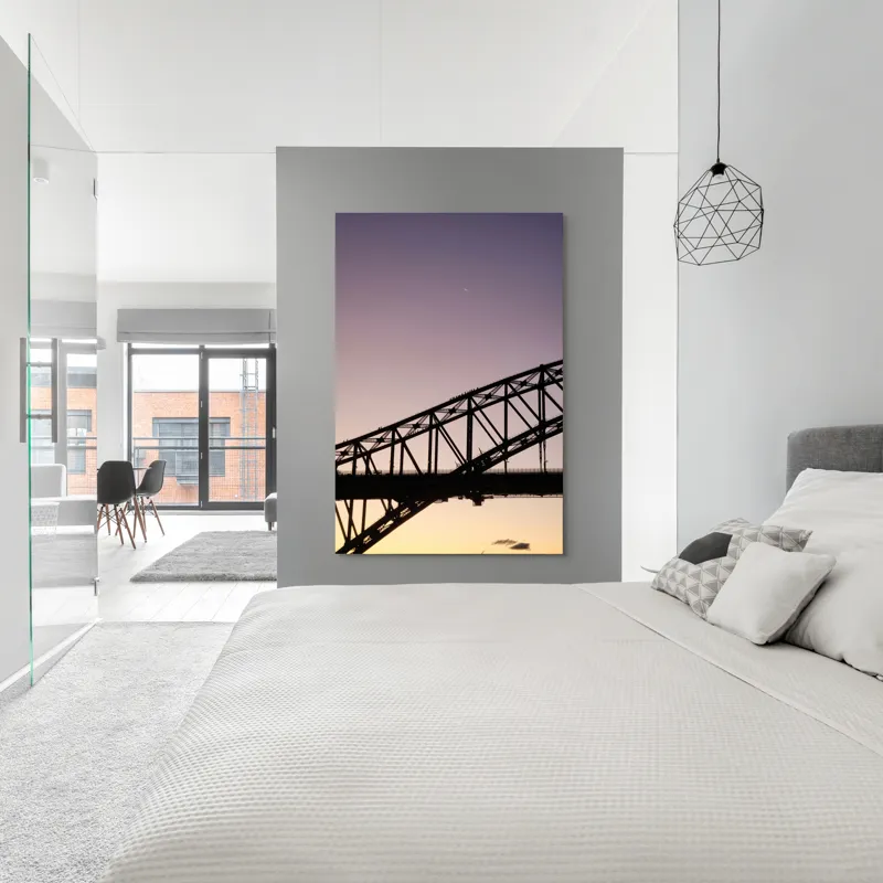 Tablou Canvas Pasaj sub semilună la apus, 100 x 150 cm – poza 5