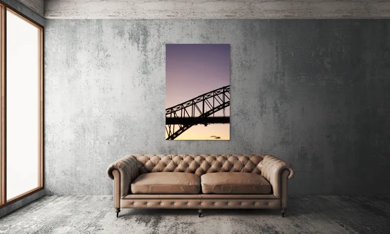 Tablou Canvas Pasaj sub semilună la apus, 100 x 150 cm – poza 6