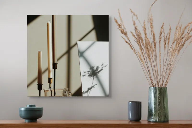 Tablou Canvas, "Umbrele delicate ale amintirilor uitate", 50 x 50 cm – poza 4