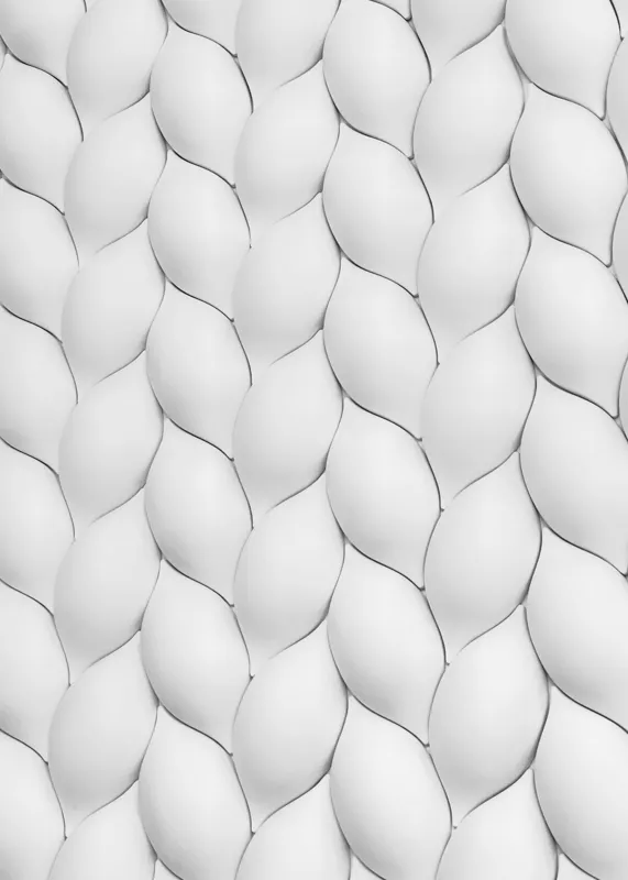 Tablou Canvas, "Textura unduitoare a viselor albe", 50 x 70 cm – poza 2