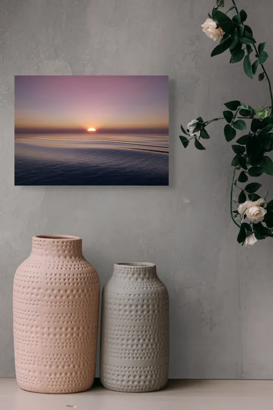 Tablou Canvas pe tema apusul peste oceanul infinit, 54 x 39 cm – poza 8