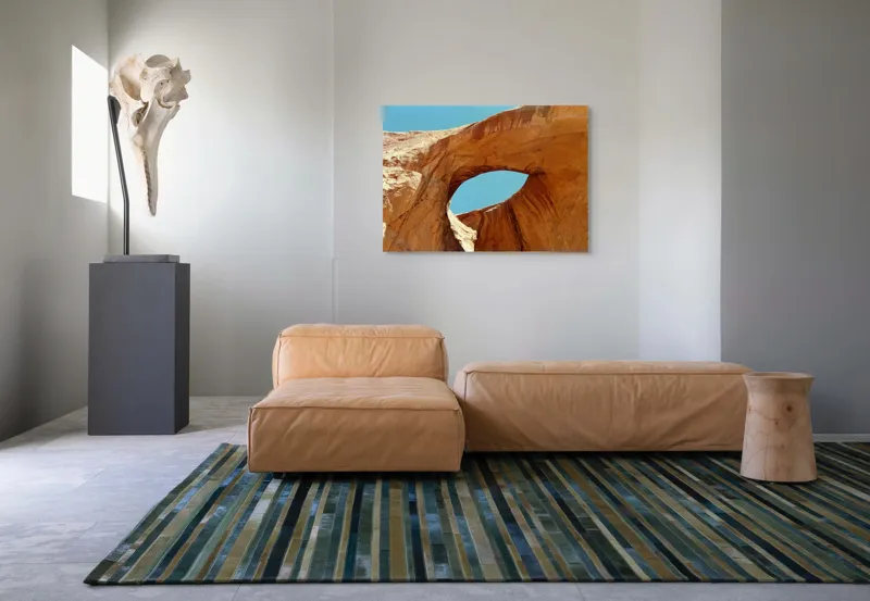 Tablou Canvas, "Ochiul cerului în stâncă roșie", 100 x 70 cm – poza 7