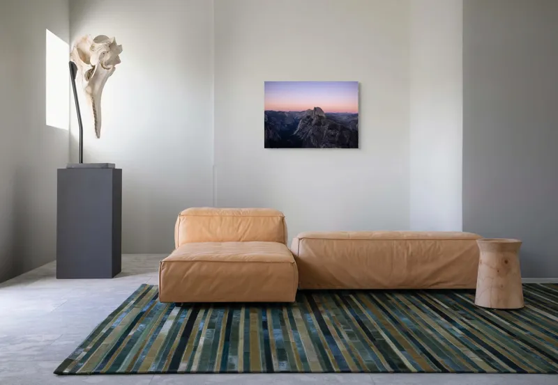 Tablou Canvas Peisaj Yosemite Apus Munți Natură Horizon, 70 x 50 cm – poza 8