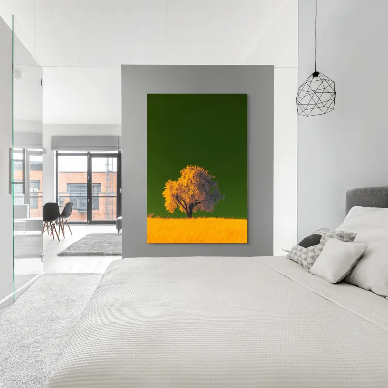 Tablou Canvas, "Copacul viselor sub cer smarald", 100 x 150 cm – poza 5