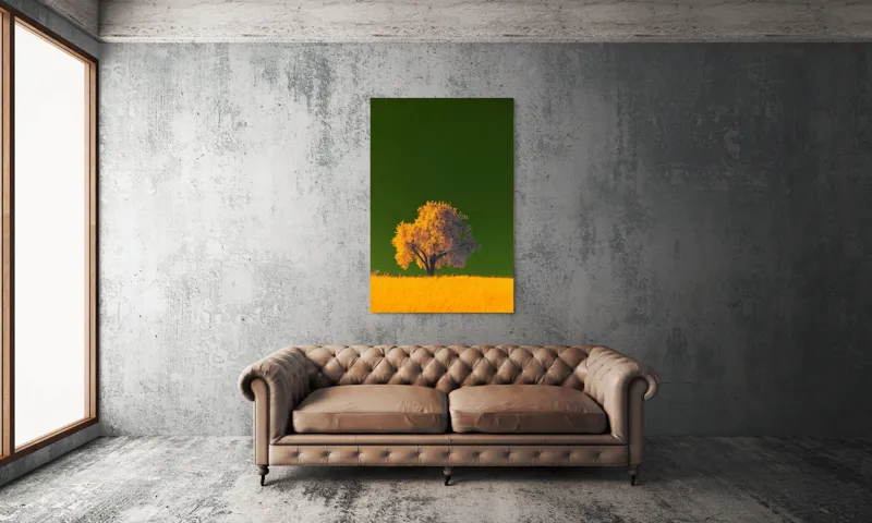 Tablou Canvas, "Copacul viselor sub cer smarald", 100 x 150 cm – poza 6