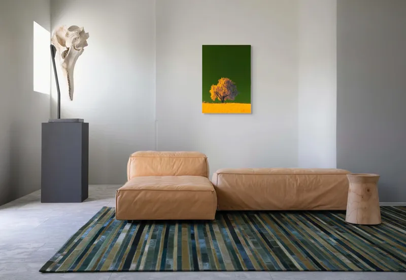 Tablou Canvas, "Copacul viselor sub cer smarald", 50 x 70 cm – poza 7
