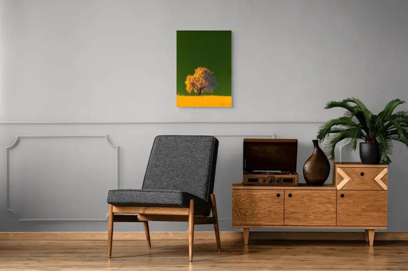 Tablou Canvas, "Copacul viselor sub cer smarald", 50 x 70 cm – poza 8