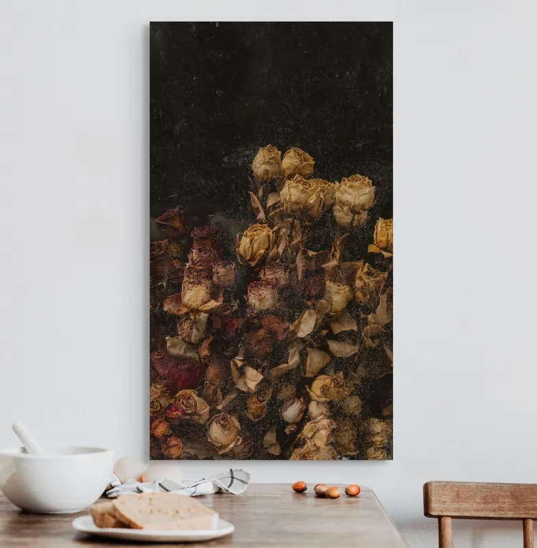 Tablou Canvas, "Culorile amintirilor vechi înflorite", 50 x 90 cm – poza 3