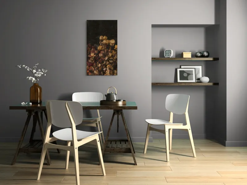 Tablou Canvas, "Culorile amintirilor vechi înflorite", 50 x 90 cm – poza 4