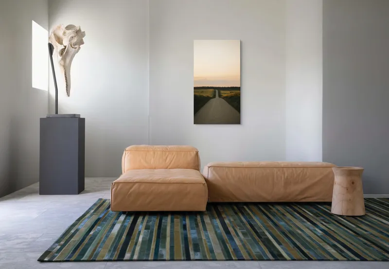 Tablou Canvas Peisaj Natura Apus Orizont Seara Calm Contemplare, 50 x 90 cm – poza 5