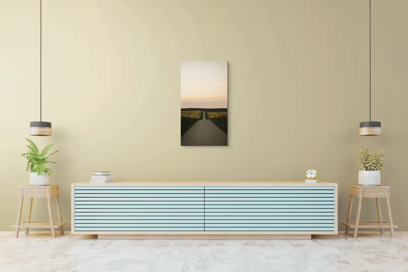 Tablou Canvas Peisaj Natura Apus Orizont Seara Calm Contemplare, 50 x 90 cm – poza 6