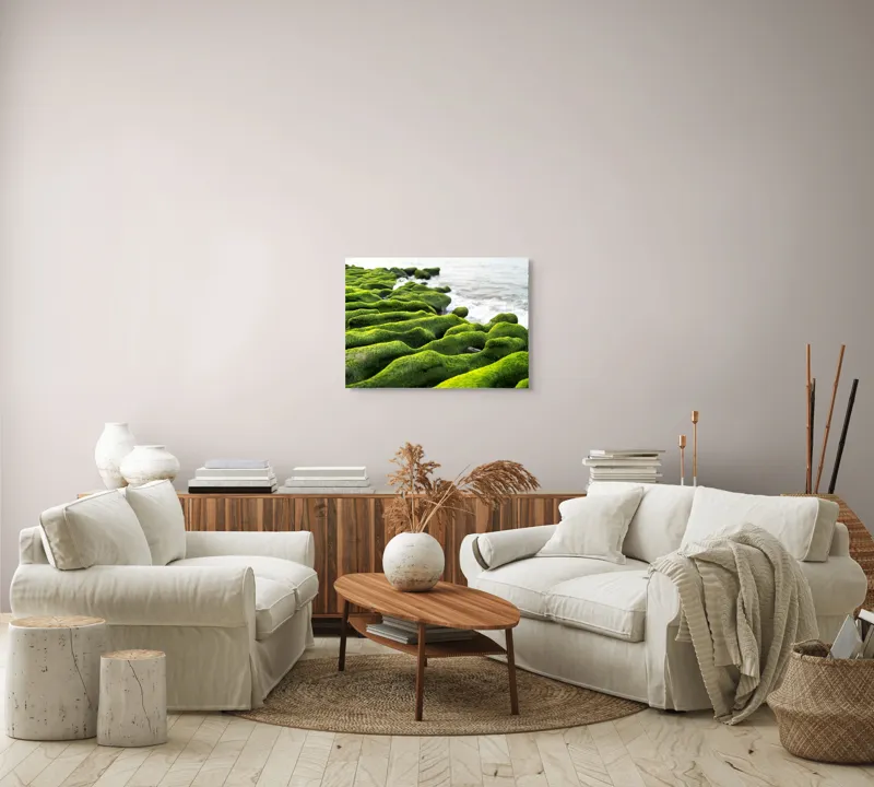 Tablou Canvas, "Dans verde pe țărmul sărat", 70 x 50 cm – poza 6