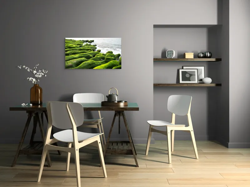 Tablou Canvas, "Dans verde pe țărmul sărat", 90 x 50 cm – poza 3