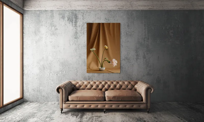 Tablou Canvas, "Vraja delicată a naturii capturate", 100 x 150 cm – poza 6