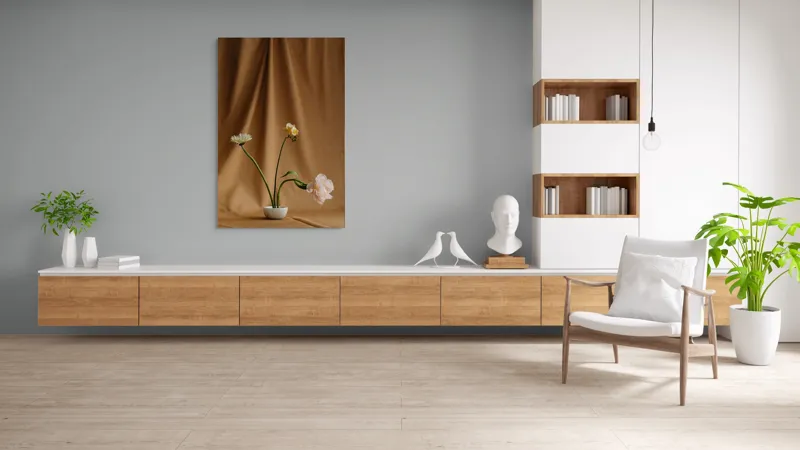 Tablou Canvas, "Vraja delicată a naturii capturate", 100 x 150 cm – poza 8