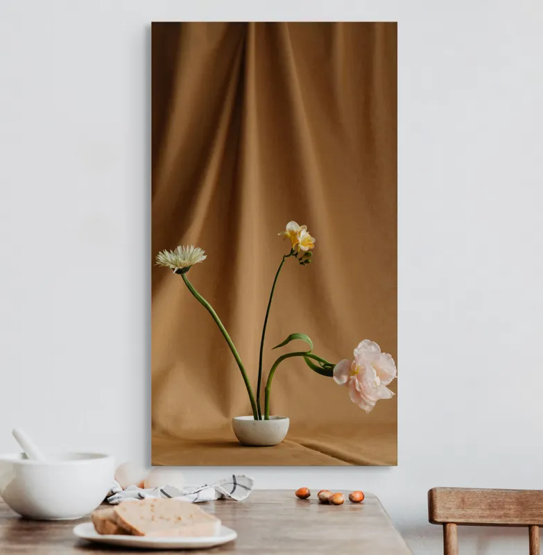 Tablou Canvas, "Vraja delicată a naturii capturate", 50 x 90 cm – poza 3